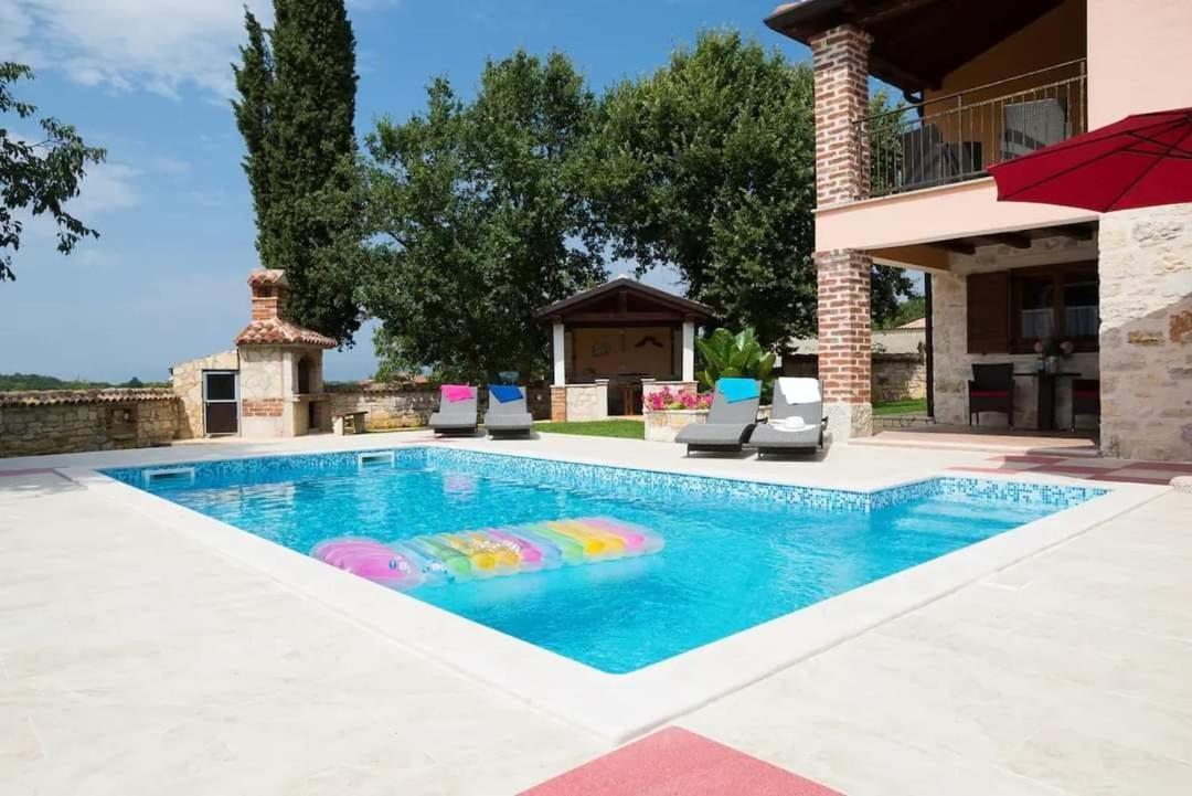 Porec Villa Luna With Pool Exterior foto