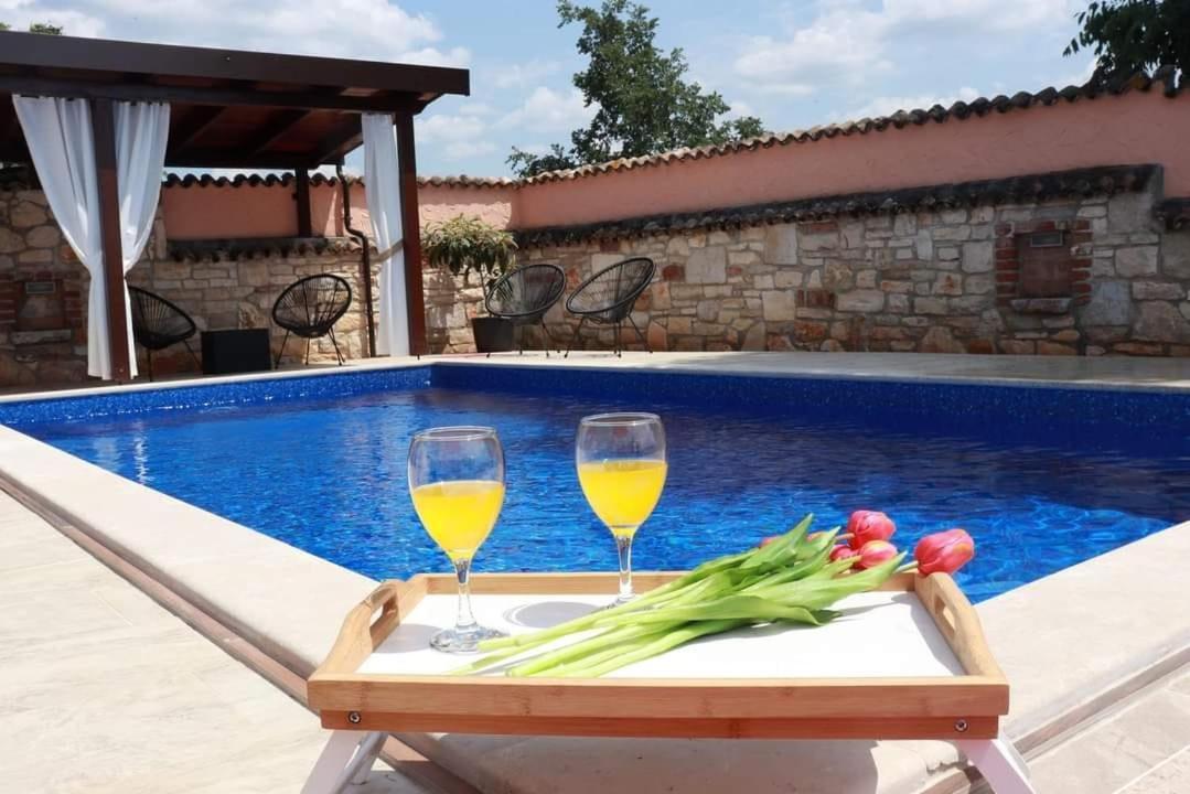 Porec Villa Luna With Pool Exterior foto