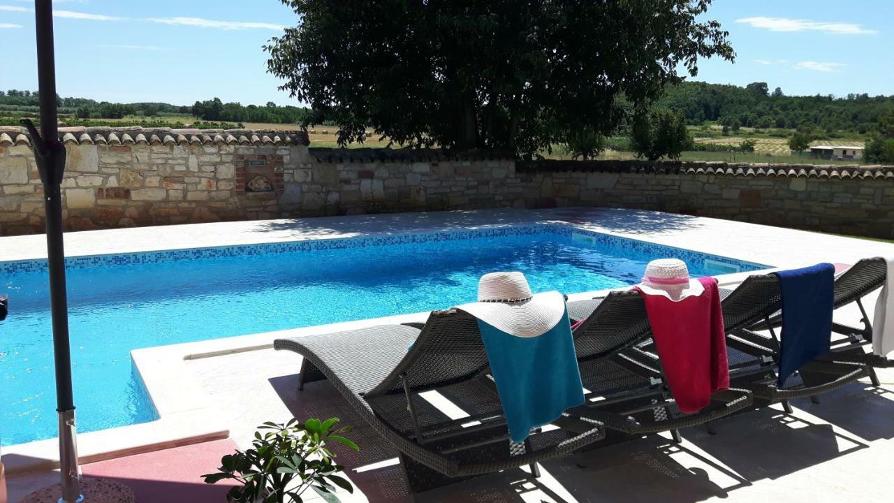 Porec Villa Luna With Pool Exterior foto