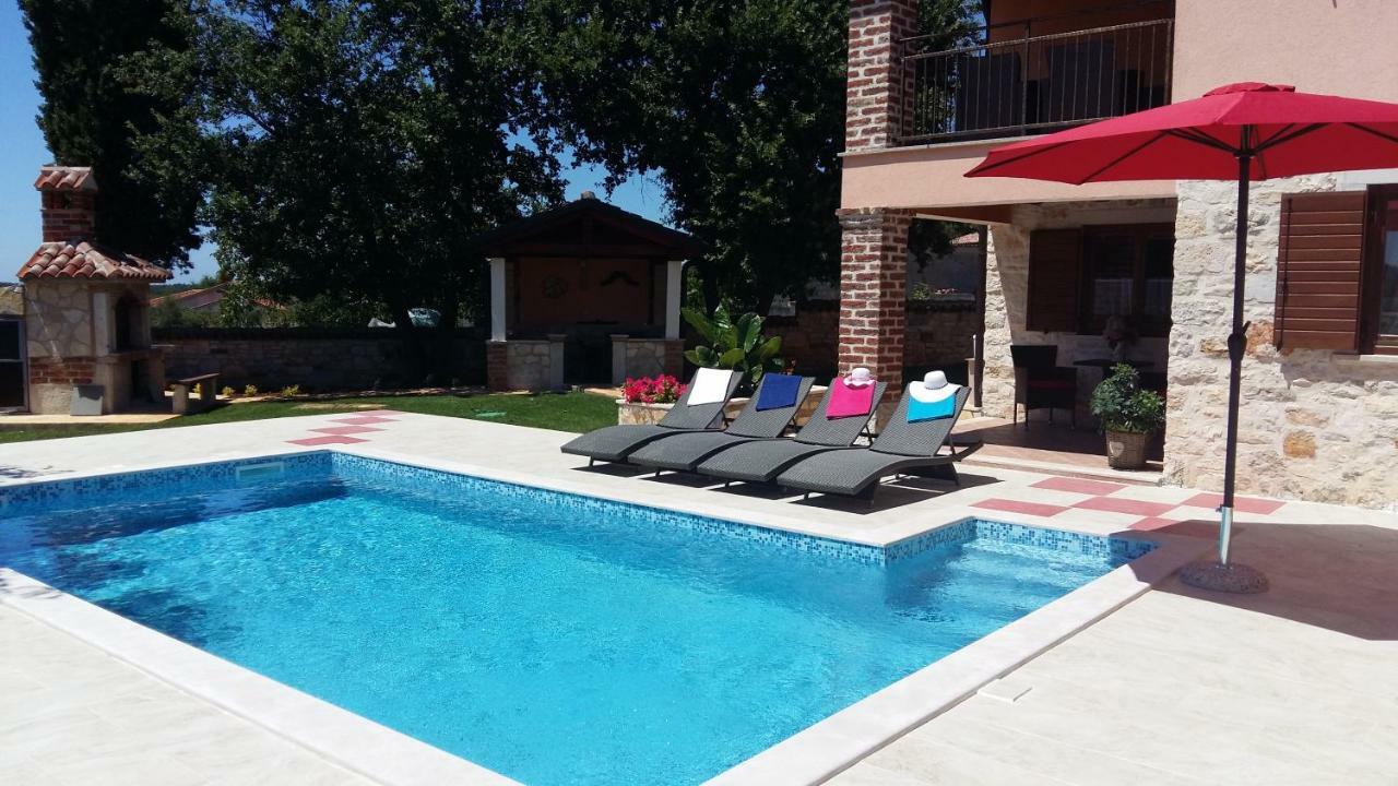Porec Villa Luna With Pool Exterior foto